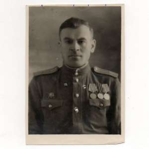 Photo major KA, Miroshnikov P.I.