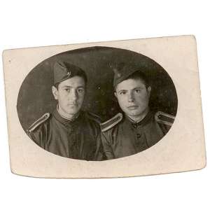 Photo cadets Kuibyshev school, 1944