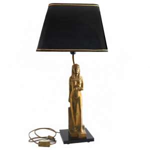 Table lamp in a neo-Egyptian style