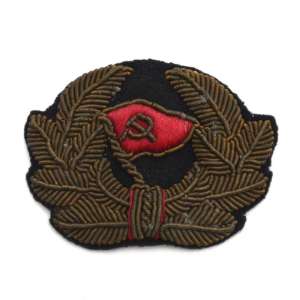 Sewn cockade of the Soviet merchant fleet, 1920s