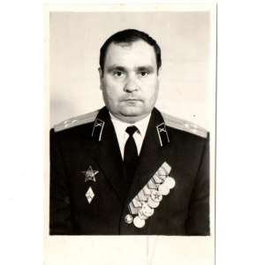 Photo of Colonel of artillery SA