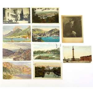Lot of postcards with landscape themes