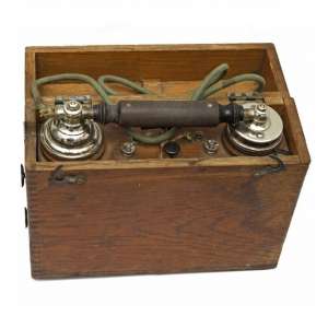 Field telephone Ericsson", 1915