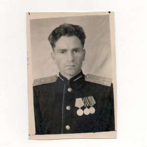 Photo a senior Lieutenant, KA, V. Simonov.
