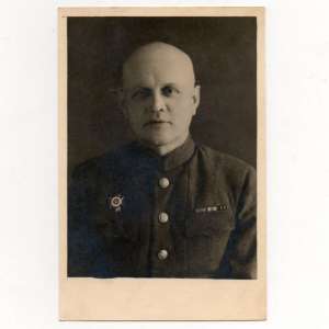Photo senior technical Lieutenant V.I. Semenov