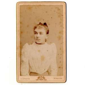 Photo of a young woman, Vienna
