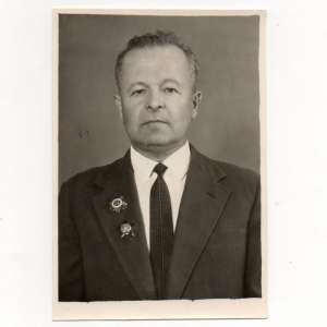 Photo veteran of the great Patriotic war, Babichev M.A.