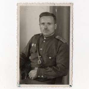 Photo Junior Lieutenant ABT the red army