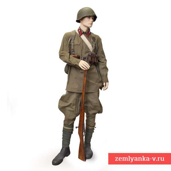The set of uniform and equipment of a Sergeant of the red army arr. 1940