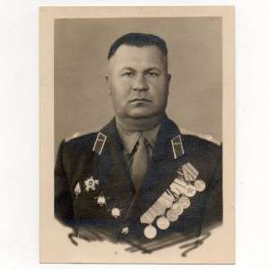 Photo of Lieutenant-Colonel of air force SA, Nikitin GD