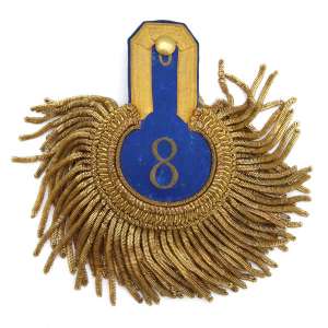 Epaulette Colonel 2 brigade of the 8th infantry division