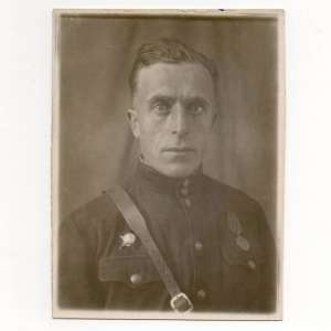 Photo of a reserve officer KA, Sokolov T.N.