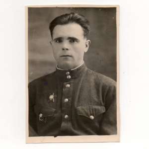 Photo of a reserve officer, Oleinik, S.