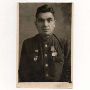 Photo of Lieutenant of the reserve KA, Popov IGOR