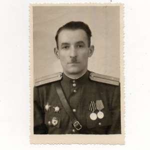 Photo of Lieutenant of the reserve KA, Zelinsky B.A.