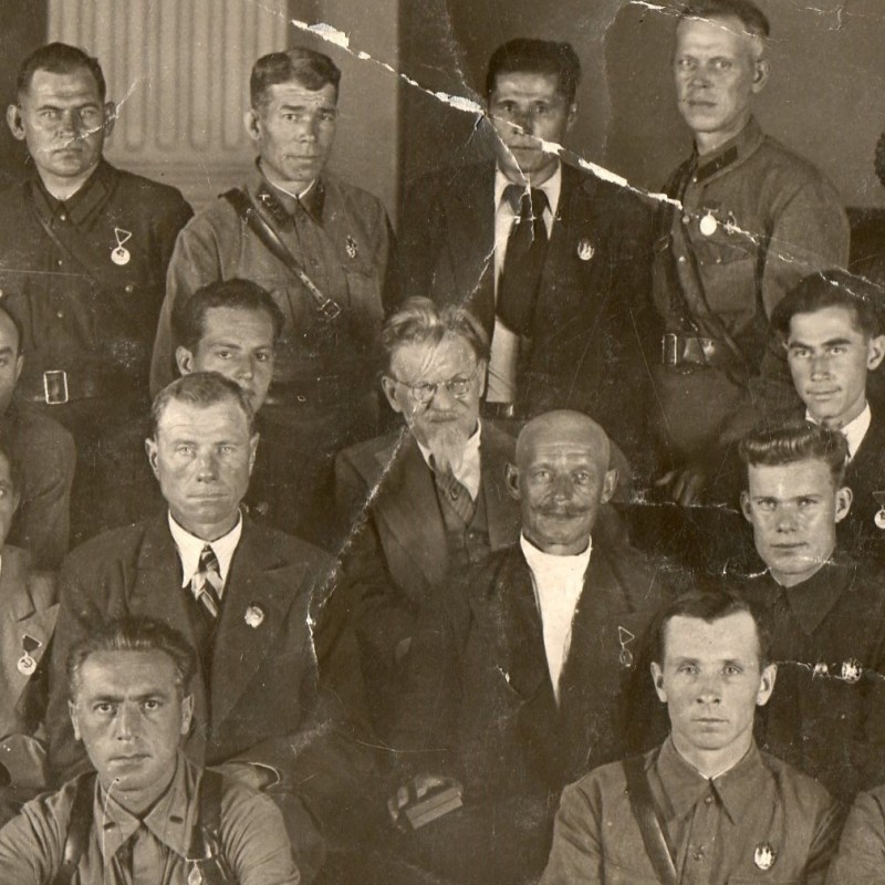 Photo rewarding employees GB NKVD in the Kremlin