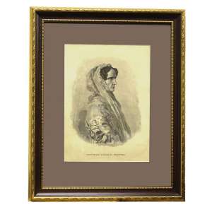 Lithography "Empress Alexandra Feodorovna"