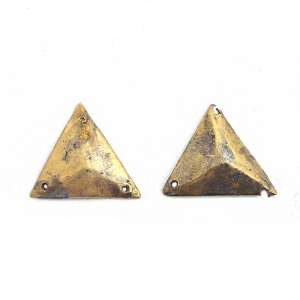A pair of lavalier triangles ratings of the red army 1940.