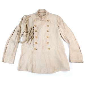 Summer white uniform of an officer of the army corps, 1904-1907,