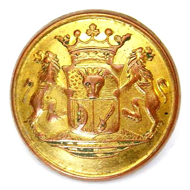Button with the emblem of nobility Veremeeva