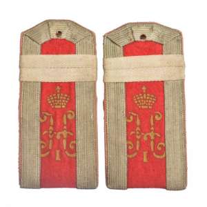 Shoulder straps Juncker Nikolaevsky engineering College