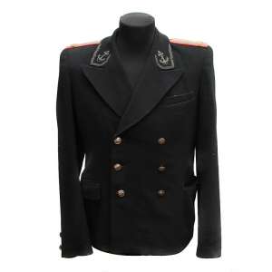 The jacket of Lieutenant Colonel of the medical service of the Soviet Navy. 1941