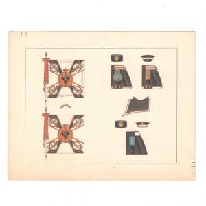 Quartermaster card 3rd Narva infantry regiment