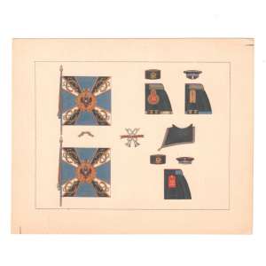 Quartermaster card 179th infantry regiment Perevolotskogo