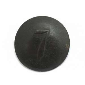 Button regimental lower ranks of the RIA with the number "7"