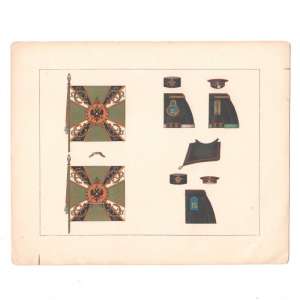 Quartermaster card, 60th infantry Zameckeho shelf