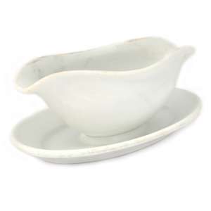 Large porcelain gravy boat from the officers ' mess of the Kriegsmarine, 1939