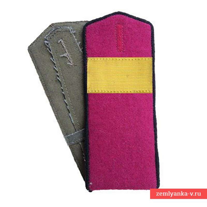 Shoulder straps front senior Sergeant in the infantry of the red army arr. by 1943, a copy of