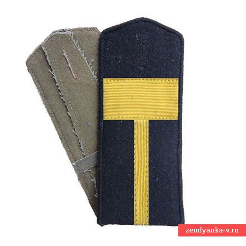 Shoulder straps decorated petty officer engineering troops of the red army arr. by 1943, a copy of