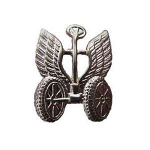 Emblem silver plated arr. 1936 on the buttonholes of automobile armies of the red army, copy