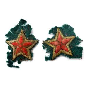 Stars shoulder patch of the Supreme command staff of the RO NKVD arr., 1935