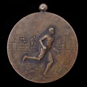 Medal steeplechase, 1916