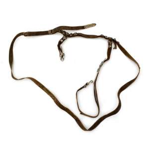 Leather baldric for wearing Caucasian checkers