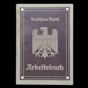 German work book (Arbeitsbuch), 1 type