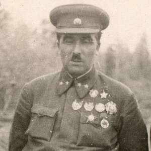 Photos of GSS major-General I. I. fedyuninsky with a rare combination of awards