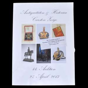 The catalog auction house "Zeige Сarsten"