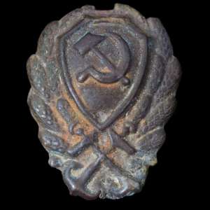 The badge (cockade?) officer of the water police of the USSR
