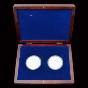 Set of medals from the series "Faces of the Great Karl Briullov"