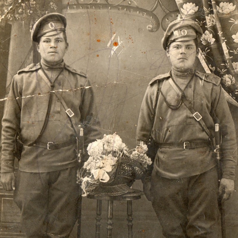 Photo gunners of the 5th light mortar artillery battalion RIA