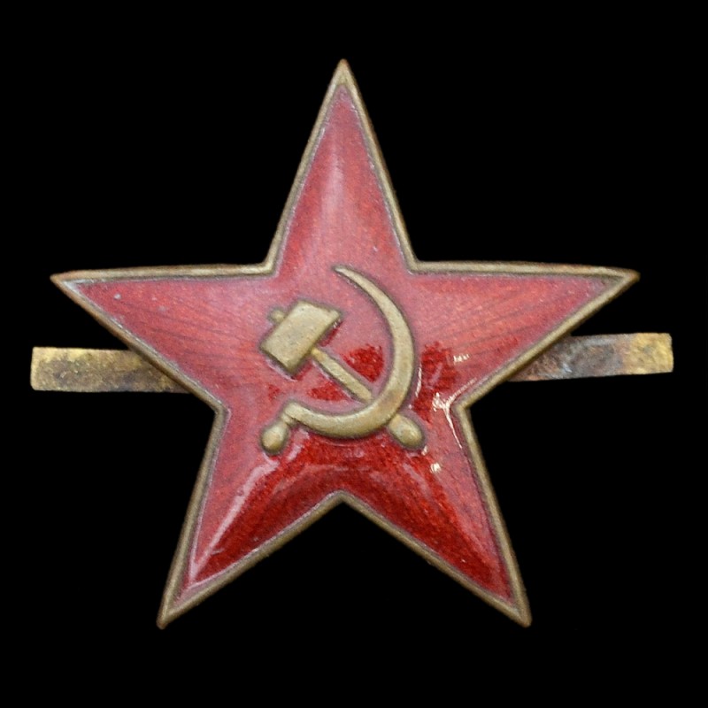 Star on cap or the budenovka red army of the sample of 1922