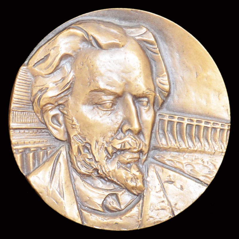 Table medal "100 years since the birth of V. A. Vesnin"