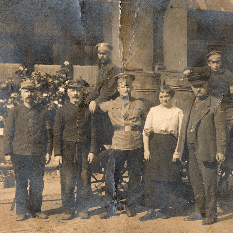 Photos of Russian prisoners of war in German captivity, 1915 – 1917
