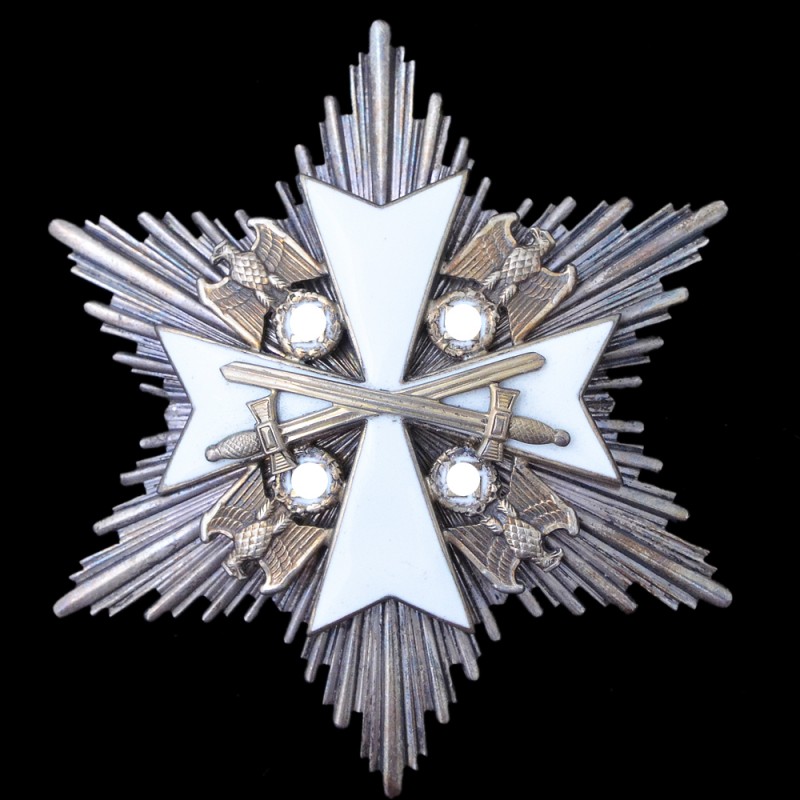 The star of the order of Merit of the German eagle 