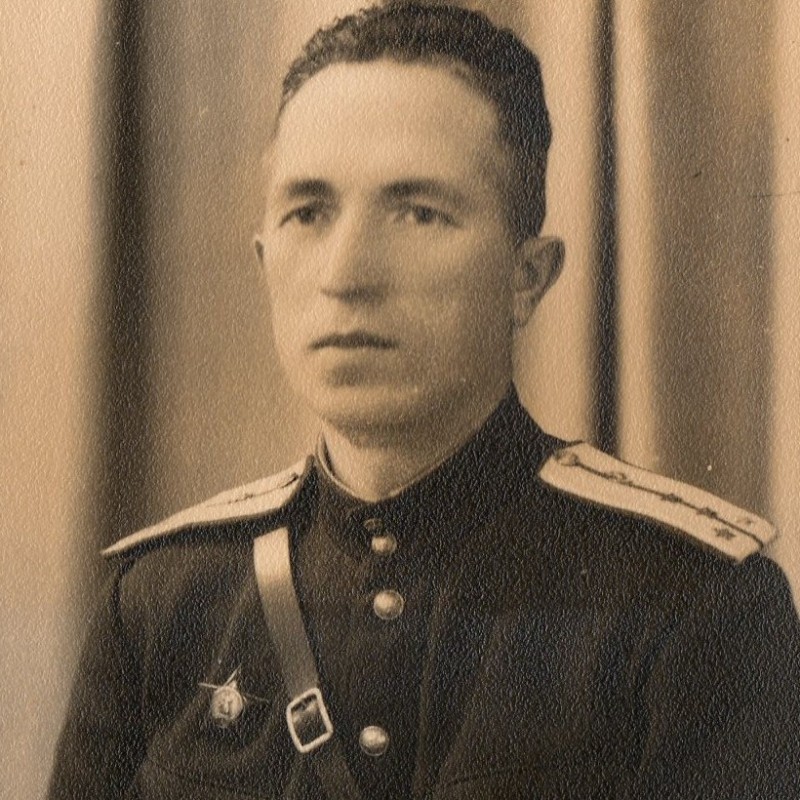Photo of captain of the medical service of the red army, 1945