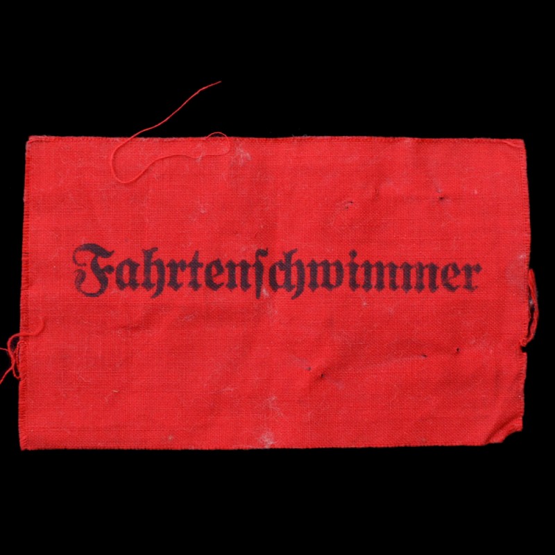 The patch on the uniform of a German referees