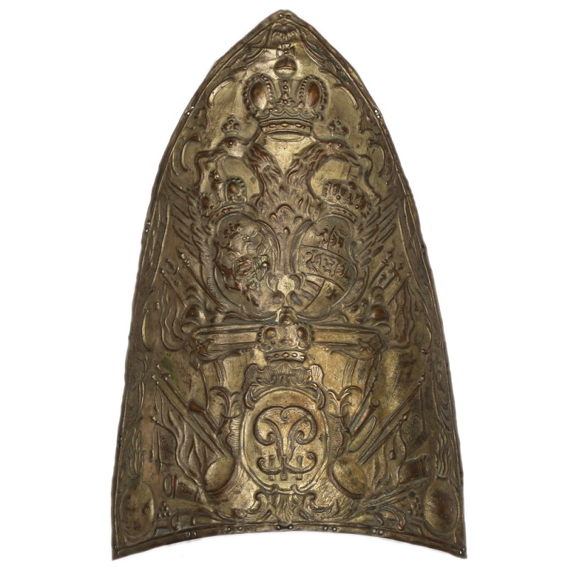 Nalobnik soldier Grenadier caps of the sample of 1762